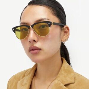 NEW Miu Miu MU09ZS 1AB07O Miu Miu Black Green clubmaster sunglasses MU 09ZS